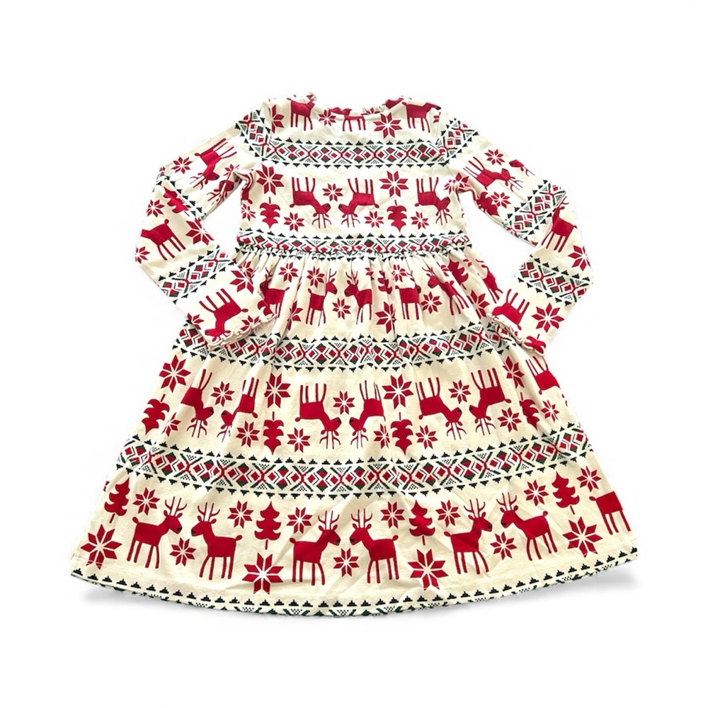 Hanna Andersson Lettuce Hem Dress
Dear Deer size 6/7 new